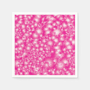 Fun PINK Abstract Ink Super Splash pattern Napkin