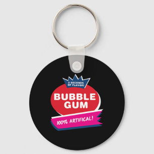 Fun Pink Bubble Gum Halloween Costume Key Ring