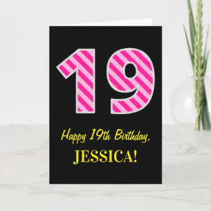 19 Year Old Birthday Cards | Zazzle UK