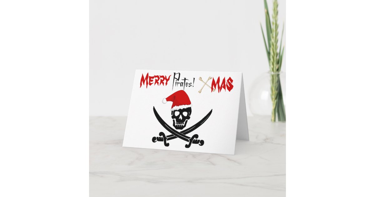 Pirate Christmas Cards 