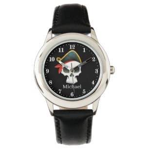 fun Pirate skull boys Watch