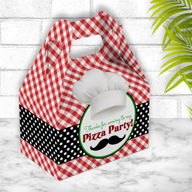 Fun Pizza Party Thank You Favour Box (Creator Uploaded)