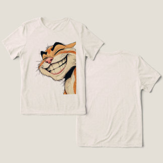Fun & Playful Feline Fashion Tri-Blend Shirt