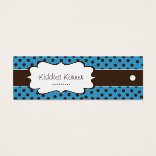 Fun Polk a Dot Hang Tags