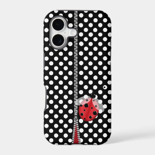 Fun Polka Dot & Ladybug iPhone 5 Case