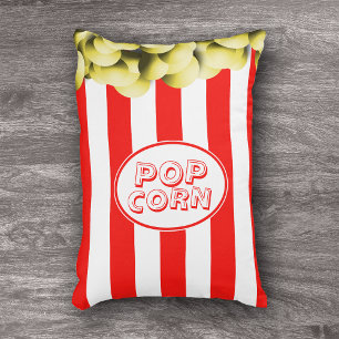 Fun Popcorn Box Movie Theme Decorative Cushion