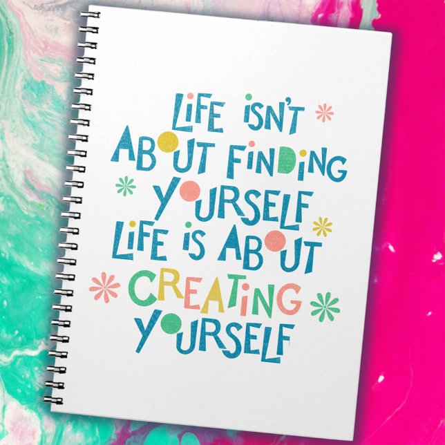 Fun, Positive, Life Quote Notebook (Creator Uploaded)