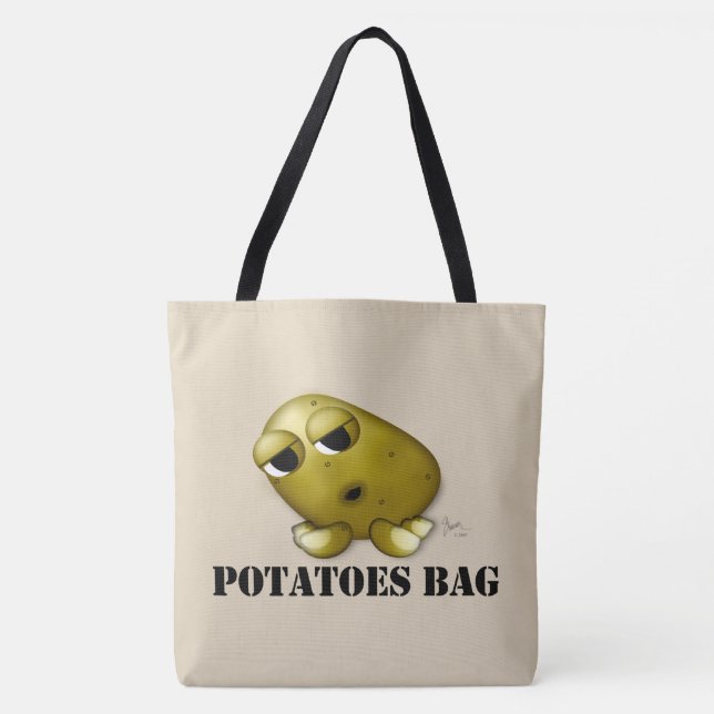 Fun Potatoes Tote Bag (Front)