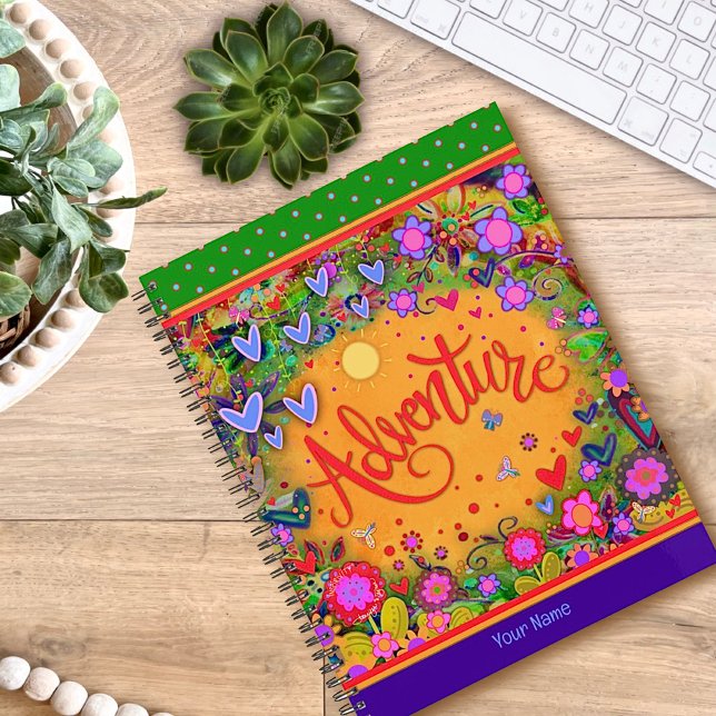 Fun Pretty Floral Adventure Cheerful Inspirivity Planner (Creator Uploaded)