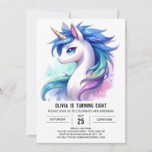 Fun Printable Horse Birthday Invitation