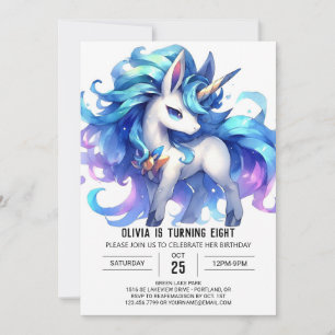 Fun Printable Horse Birthday Invitation