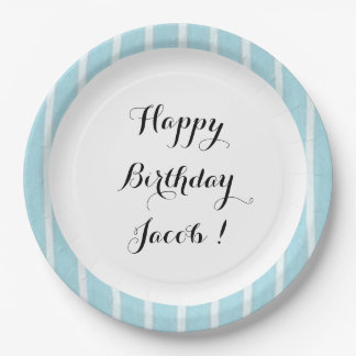 "Fun Prints"  Baby Blue/w II_Full_TEMPLATE-revis Paper Plate