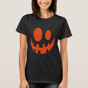 Fun Pumpkin Jack O Lantern Face Halloween T-Shirt