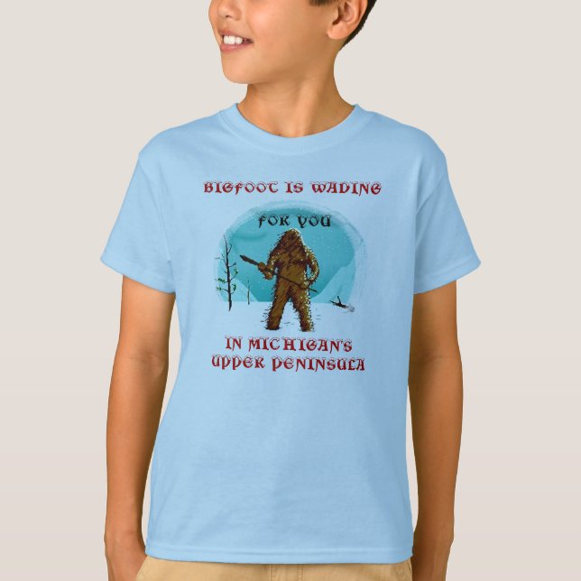 FUN PUN! BIGFOOT ~ YETI ~ SASQUATCH SHIRT DESIGN (Front)