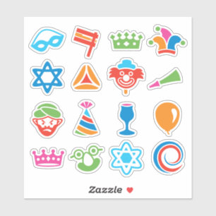 Fun Purim Stickers