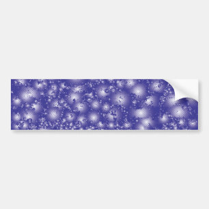 Fun PURPLE Abstract Ink Super Splash pattern Bumper Sticker