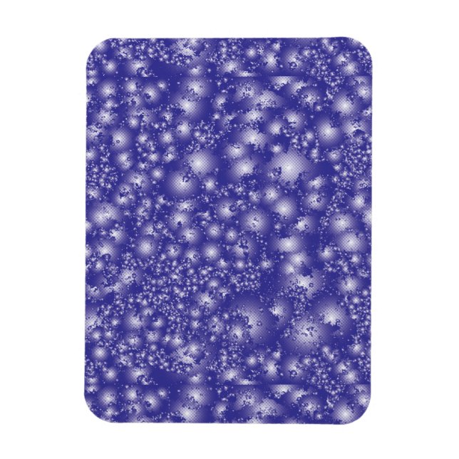 Fun PURPLE Abstract Ink Super Splash pattern Magnet (Vertical)