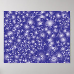 Fun PURPLE Abstract Ink Super Splash pattern Poster