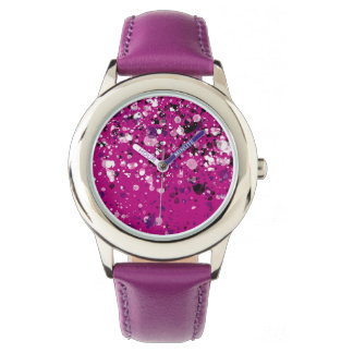 Fun purple watch with colours