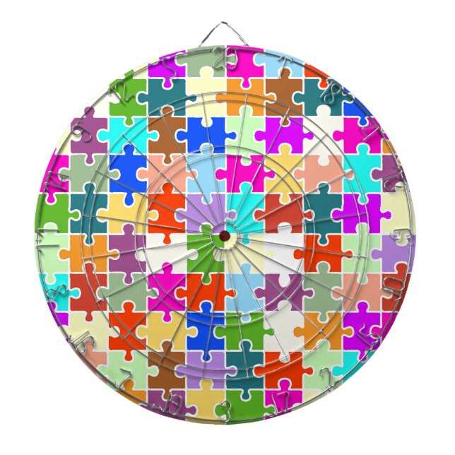 Fun Puzzle Dartboard (Front)