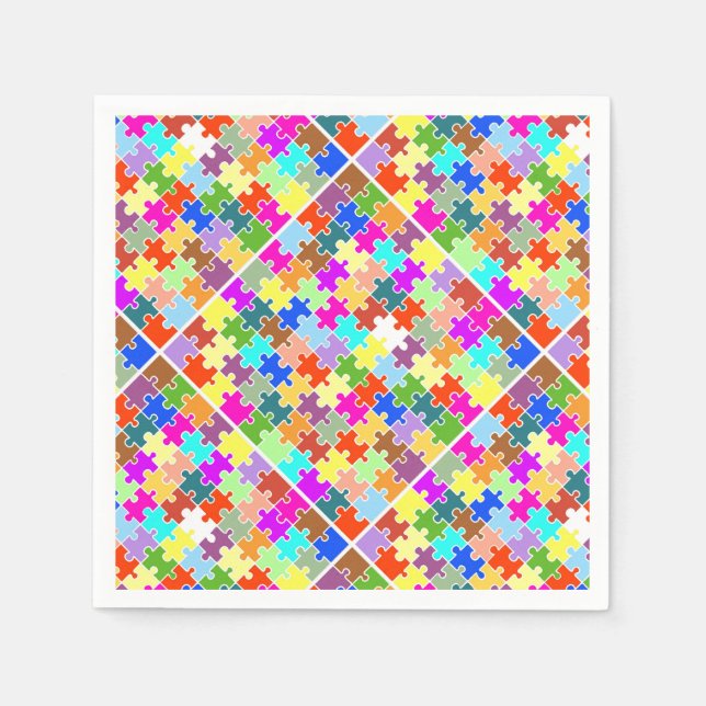 Fun Puzzle Napkin (Front)