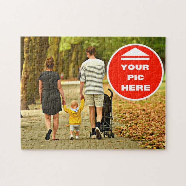 Fun! Puzzle - Personalised - 11" x 14", 252 pieces (Horizontal)