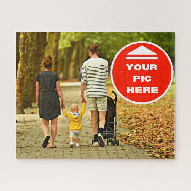 Fun! Puzzle - Personalised - 16" x 20", 520 pieces (Horizontal)