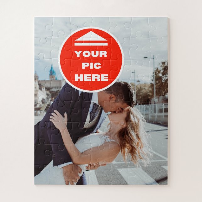 Fun! Puzzle - Personalised - 56 oversized Pieces (Vertical)