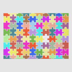 Fun Puzzle Tissue Paper