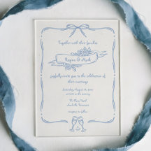 Fun Quirky Hand Drawn Doodle Wedding