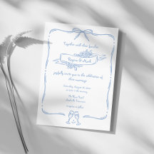 Fun Quirky Hand Drawn Doodle Wedding