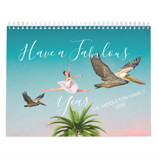 Fun Quotes Modern Chic Personal Calendar (Cover)