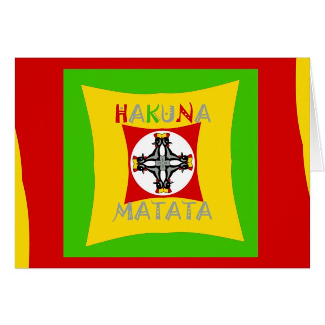 Fun Rasta Colour Red Golden Green (Front Horizontal)