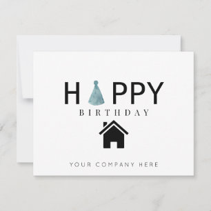 Fun Real Estate Happy Birthday Card