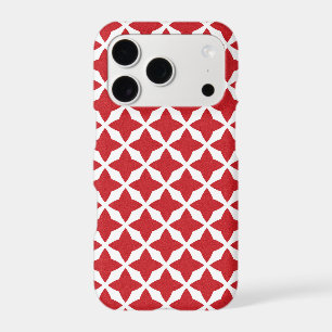 Fun red white pattern