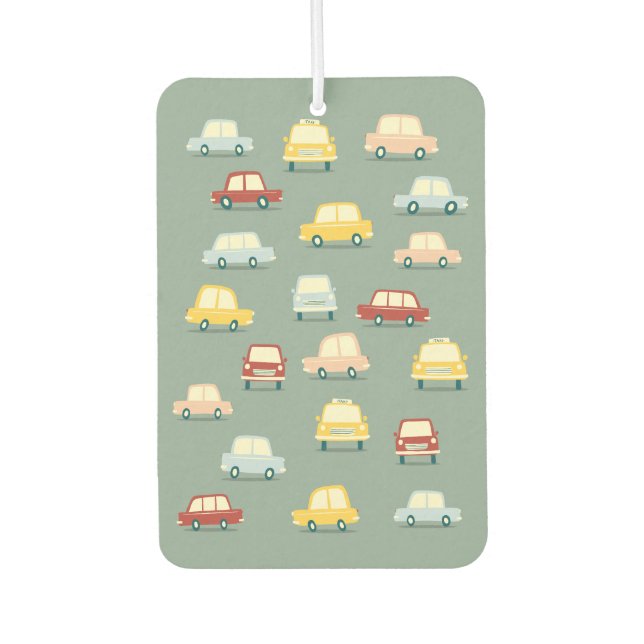 Fun Retro Car Air Freshener (Front)