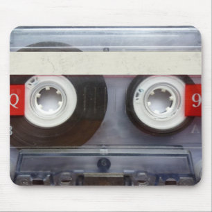 Fun Retro Cassette Tape Mouse Mat