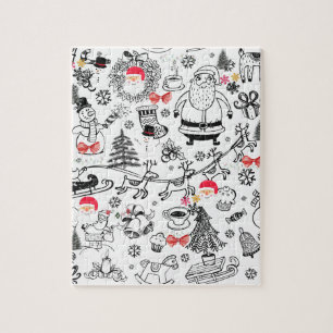 Fun Retro Christmas Jigsaw Puzzle