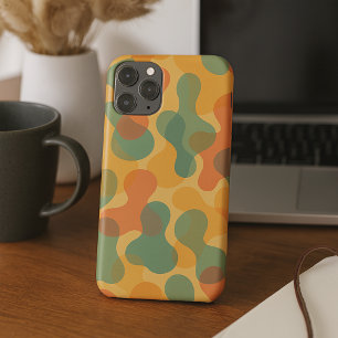 Fun Retro Classic Amorphous Shapes Art Pattern iPhone 11Pro Max Case
