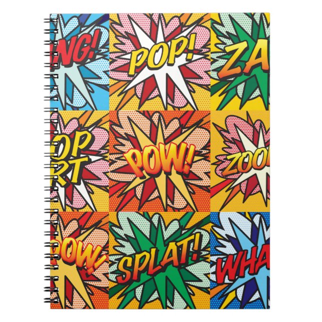Fun Retro Comic Book Pop Art (Front)