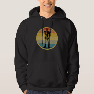Fun Retro Halloween Frankenstein Vintage Hoodie