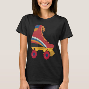 Fun Retro Roller Skating 70s 80s Derby Skate Party T-Shirt