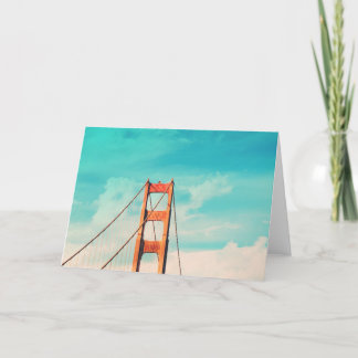 Fun Retro San Francisco Photo Greeting Card