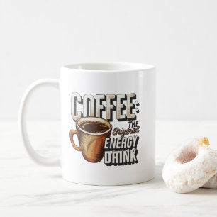 Fun retro style coffee mug