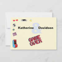 Fun Retro Video Gamer 🎮💍 Wedding