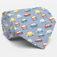 Fun Retro Vintage Cars Blue