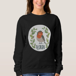 Fun Robin Bird Costume for Man and Woman Sweatshirt