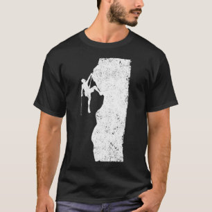 Fun Rock Climbing Mountain Climber Bouldering Moun T-Shirt