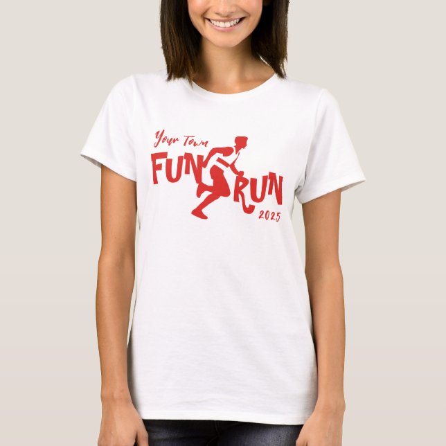 Fun Run Design T-Shirt (Front)