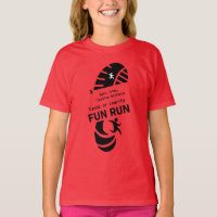 Fun Run Event Cause Charity Promotion T-Shirt